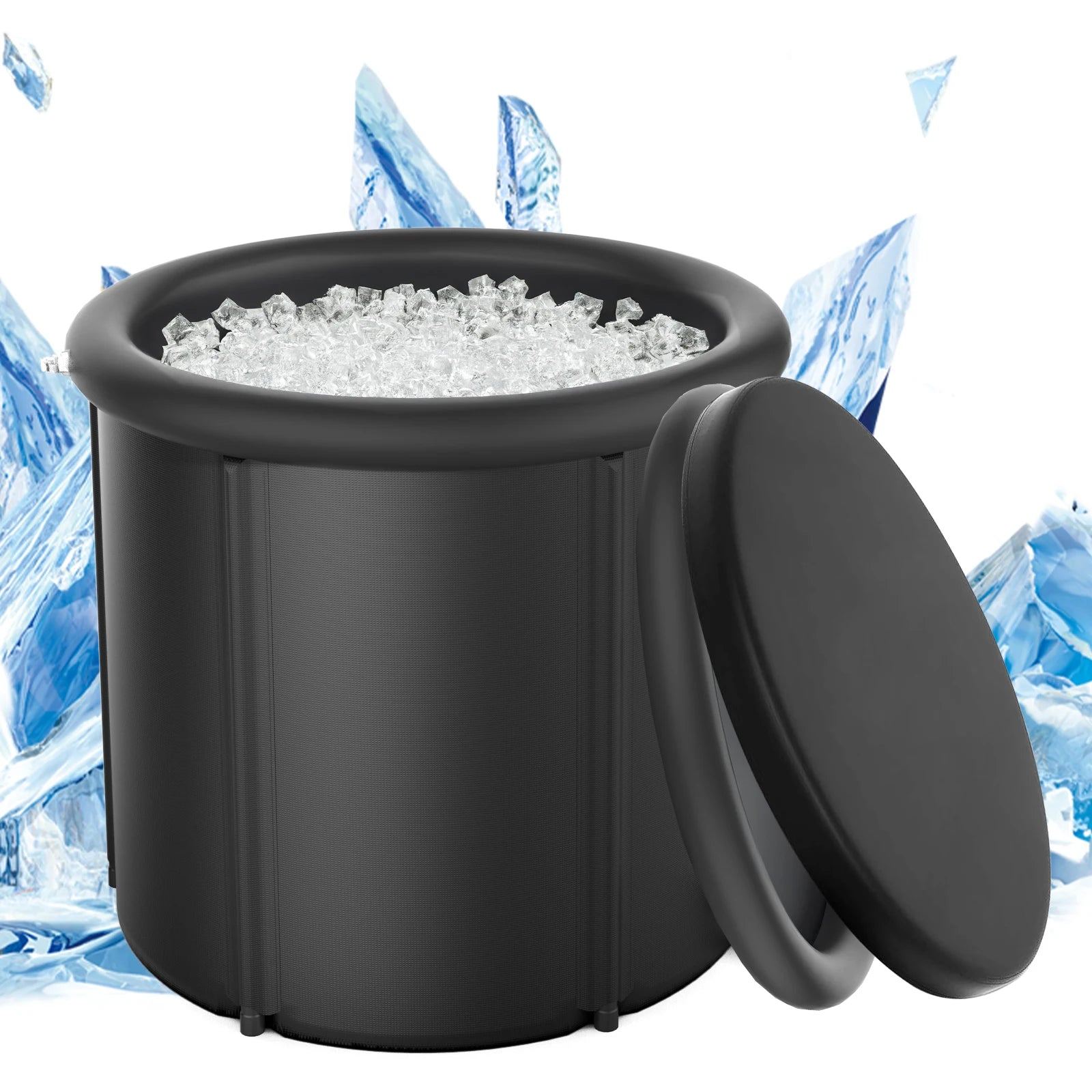 ArcticPulse 110-Gallon Portable Ice Bath Tub – Cold Plunge for Athletes & Home Recovery, Large Capacity & Quick Setup