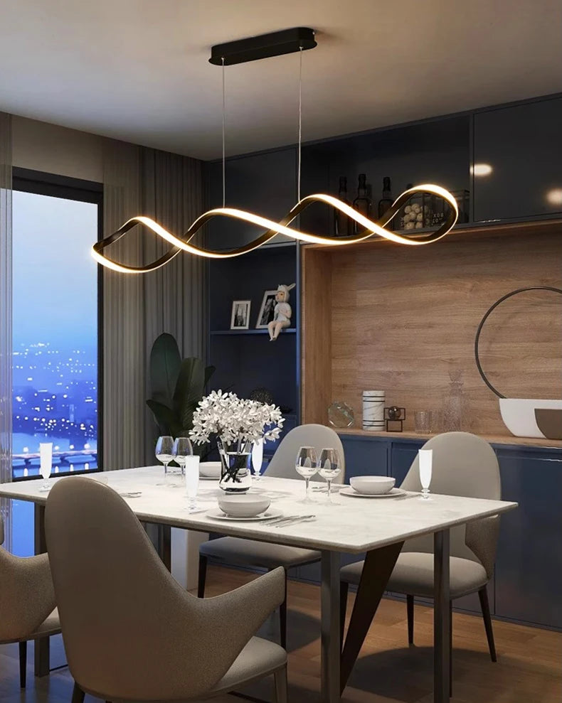 Modern dining room lamparas decoracion hogar moderno smart Pendant lights decoration salon Chandeliers for dining room