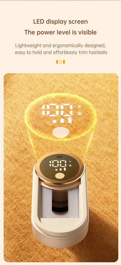 ONEKA Rechargeable Fabric Shaver Lint Remover Sweater Defuzzer Lints Fuzzs Pills Pilling Trimmer for Clothes  Furniture