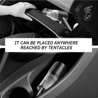 3 In 1 Integrated Multi-purpose Suction & Blowing Vacuum Combination Vacuum Cleaner USB Charging Small Car Household Vacuum Cleaner