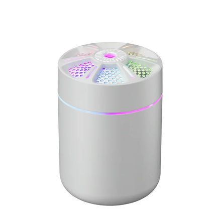 Powerful and Efficient Air Humidifier 180ML Aromatherapy Aroma Diffuser Essential Oil with Colorful Lights for Home Car Bedroom