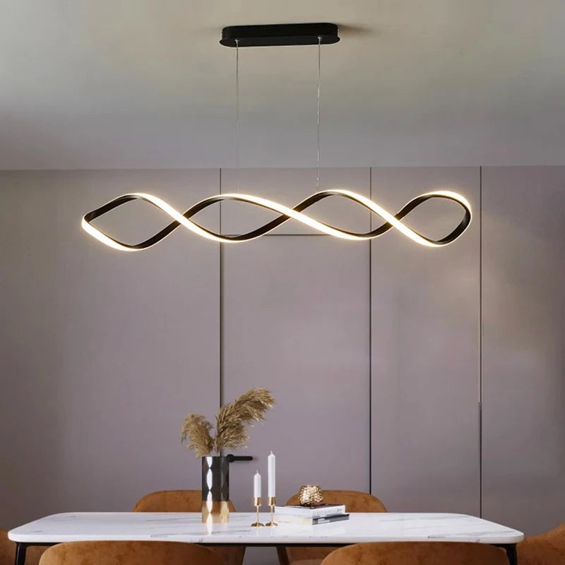 Modern dining room lamparas decoracion hogar moderno smart Pendant lights decoration salon Chandeliers for dining room