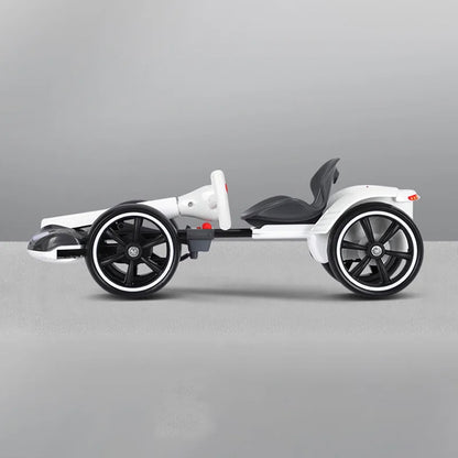 Electric go-kart is equipped with charging function, Remote control and folding system