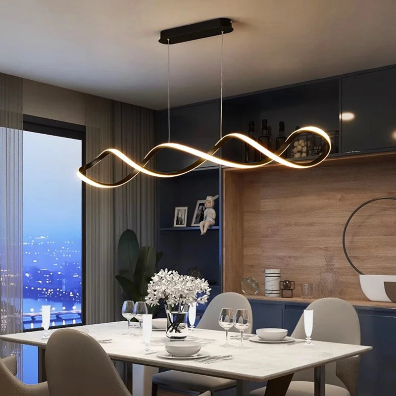 Modern dining room lamparas decoracion hogar moderno smart Pendant lights decoration salon Chandeliers for dining room