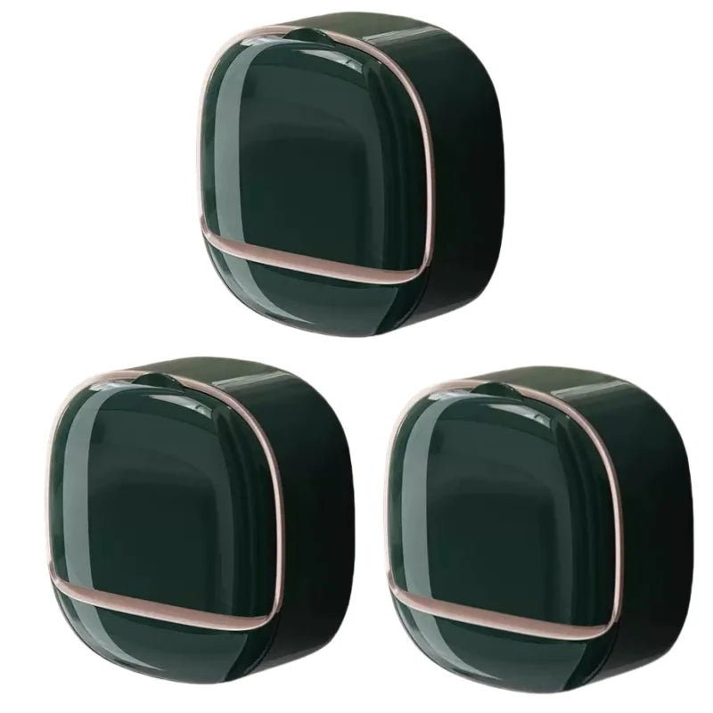 Waterproof Soap Box for Shower, Hanging Soap Holder with Drainage for Bathroom Storage