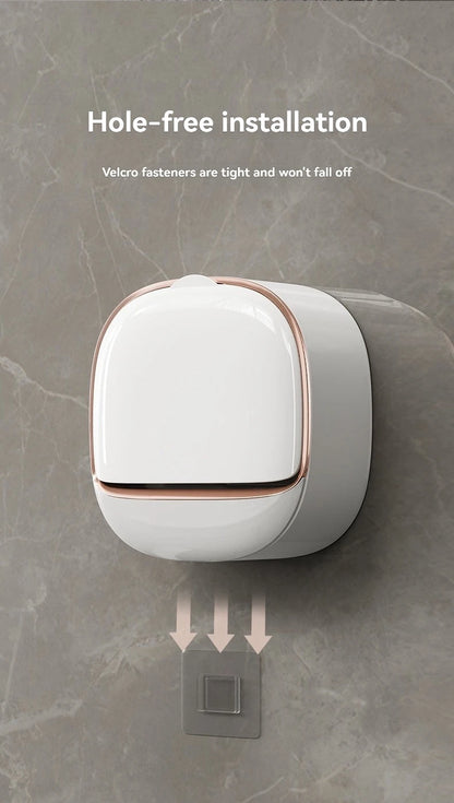 Waterproof Soap Box for Shower, Hanging Soap Holder with Drainage for Bathroom Storage