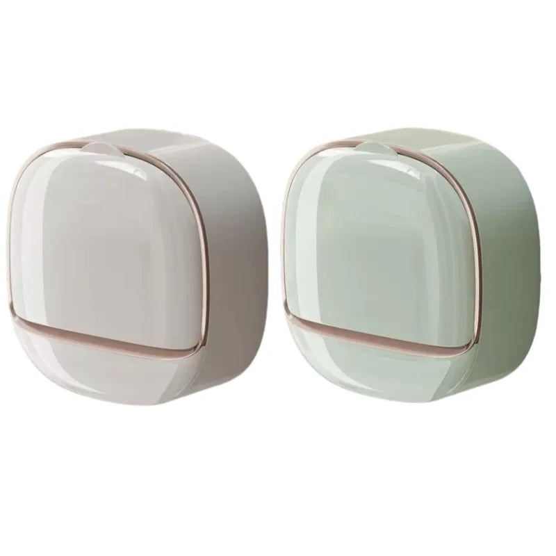 Waterproof Soap Box for Shower, Hanging Soap Holder with Drainage for Bathroom Storage