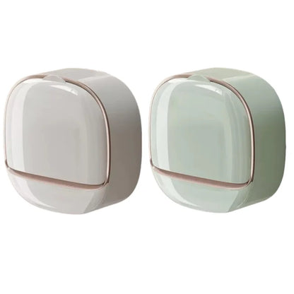 Waterproof Soap Box for Shower, Hanging Soap Holder with Drainage for Bathroom Storage