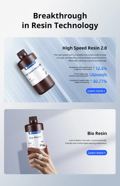 ANYCUBIC Photon Mono 4 Ultra AE Version LCD 3D Printer 7" 10K High Precision 3D Printing 2.2L Build Volume 236mm*231mm*430mm