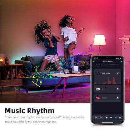 Bluetooth Smart Bulb Alexa Led Lamp E27 RGB Smart Light Bulbs 90V-265V Smart Lamps For Smart Life Home lighting decoration