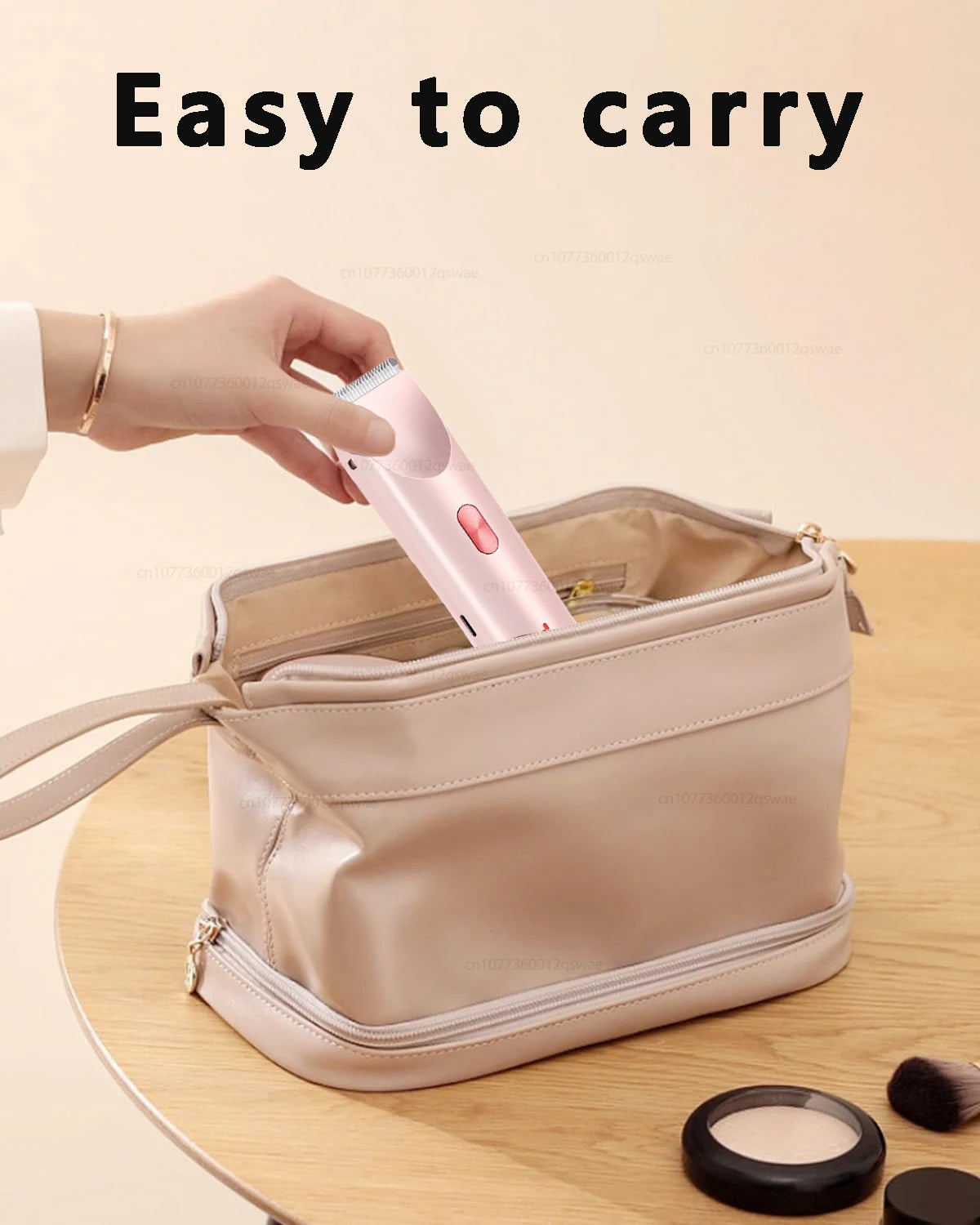 Electric Shaver for Woman Double Head Dual Purpose Female Razor Body Epilator Leg Underarm Bikini Electric Hair Remover Trimmer