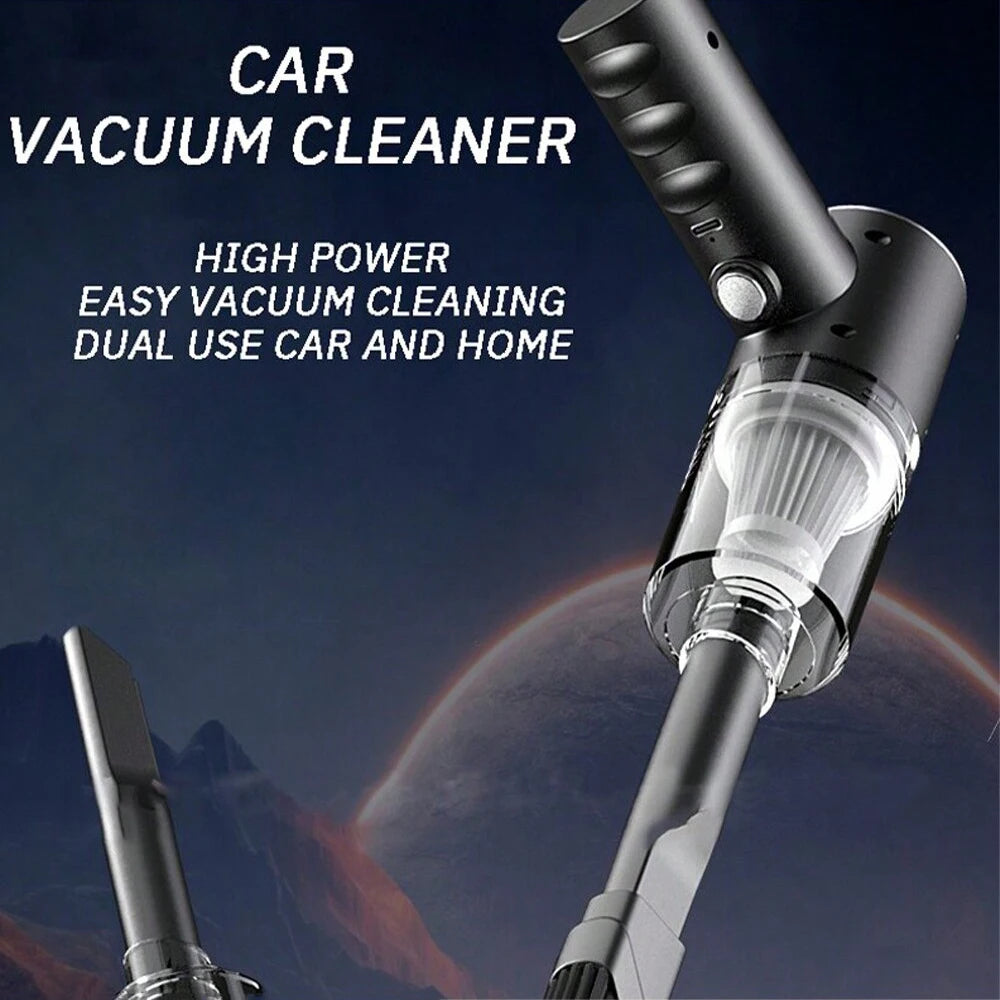 3 In 1 Integrated Multi-purpose Suction & Blowing Vacuum Combination Vacuum Cleaner USB Charging Small Car Household Vacuum Cleaner