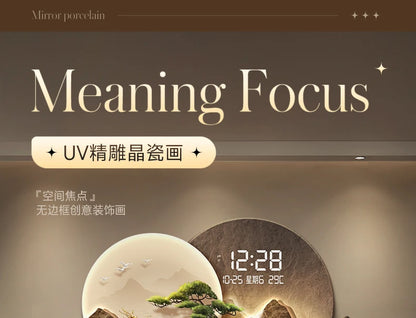 Modern Nordic Wall Watch Digital Luxury Big Size Creative Design Clock Wall Aesthetic Xenomorph Horloge Murale Room Decorations