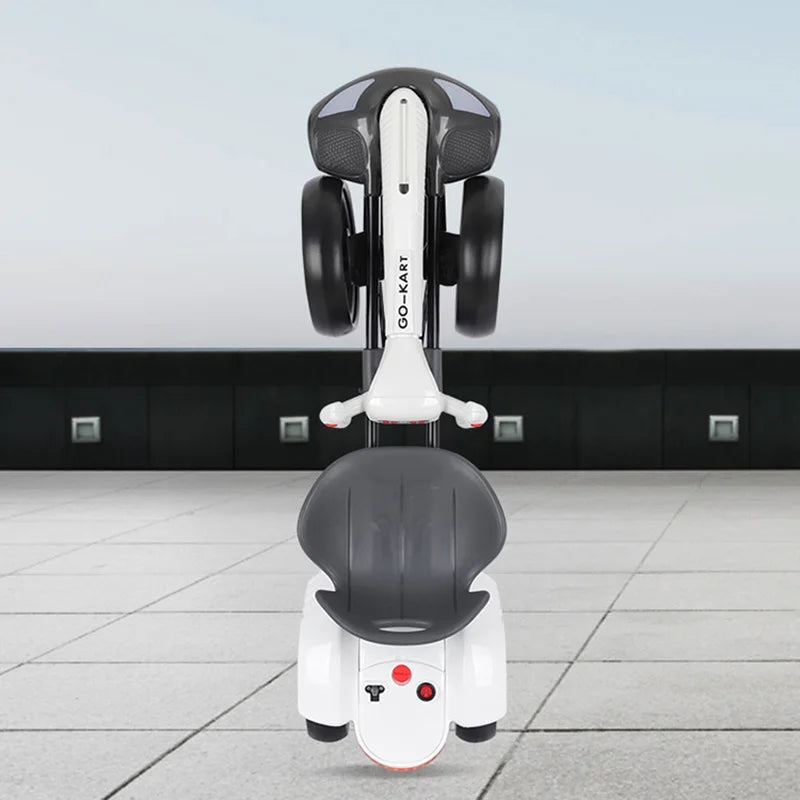 Electric go-kart is equipped with charging function, Remote control and folding system