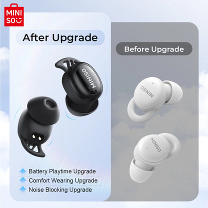 MINISO X16 Bluetooth Earphone 5.4 Wireless Headphones Long Battery Life Sports Waterproof Headsets Extra Bass With Microphones