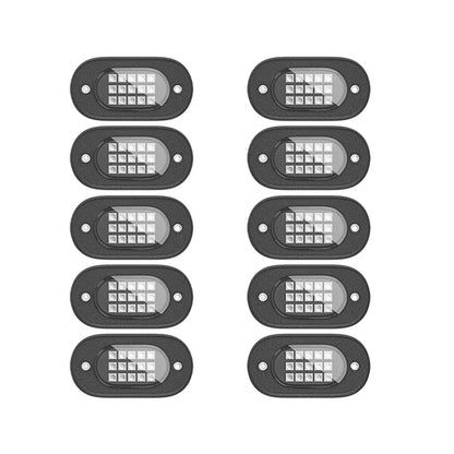 Underglow LED Car Lights Underbody Lamp Car RGB Ground Lighting App Control 12V Trail Rig Light Vehicle SUV Trucks Rock Lights