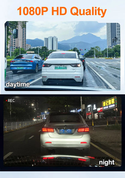 4Lens 360° Dash cam Voice 1080P Video Recorder Car DVR Recording camera Front left right Rear View Auto 4ch dashcam 24H Parking