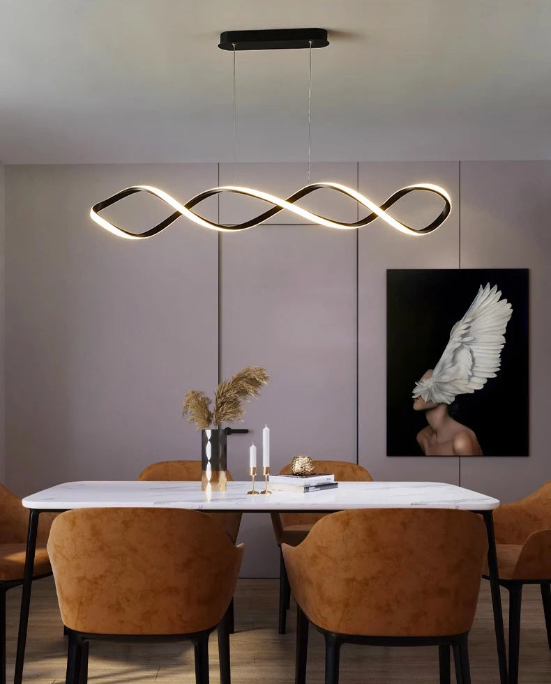 Modern dining room lamparas decoracion hogar moderno smart Pendant lights decoration salon Chandeliers for dining room