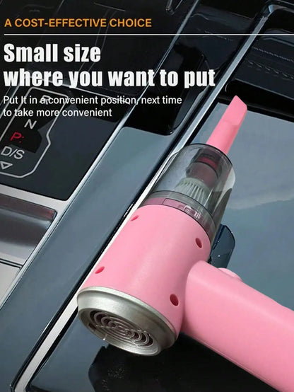 3 In 1 Integrated Multi-purpose Suction & Blowing Vacuum Combination Vacuum Cleaner USB Charging Small Car Household Vacuum Cleaner