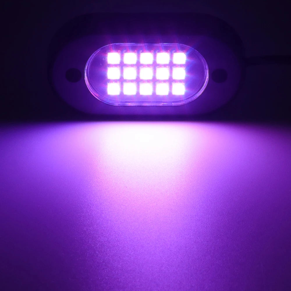 Underglow LED Car Lights Underbody Lamp Car RGB Ground Lighting App Control 12V Trail Rig Light Vehicle SUV Trucks Rock Lights