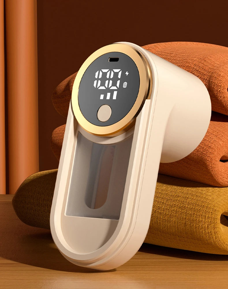 ONEKA Rechargeable Fabric Shaver Lint Remover Sweater Defuzzer Lints Fuzzs Pills Pilling Trimmer for Clothes  Furniture