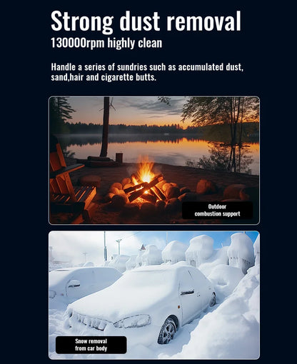 3 Gear Adjustable 130000RPM Wind Speed 52m/s Car Computer Cleaning Blower Tool Mini For Turbo Jet Fan Electric Air Duster