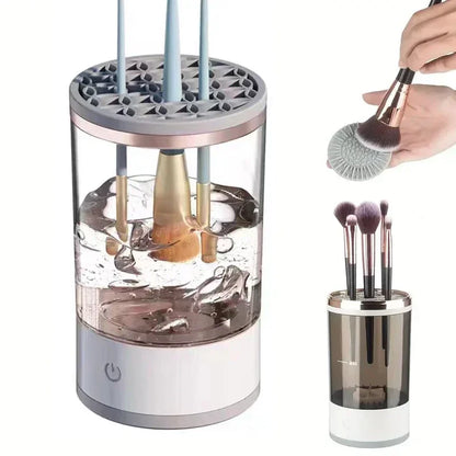 3 In 1 USB Electric Makeup Brush Cleaner Portable Makeup Brushes Lazy Cleaning Brush Tool Automatic Makeup Brush Cleaning